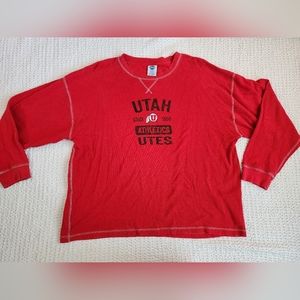 Utah Utes thermal size 2XL